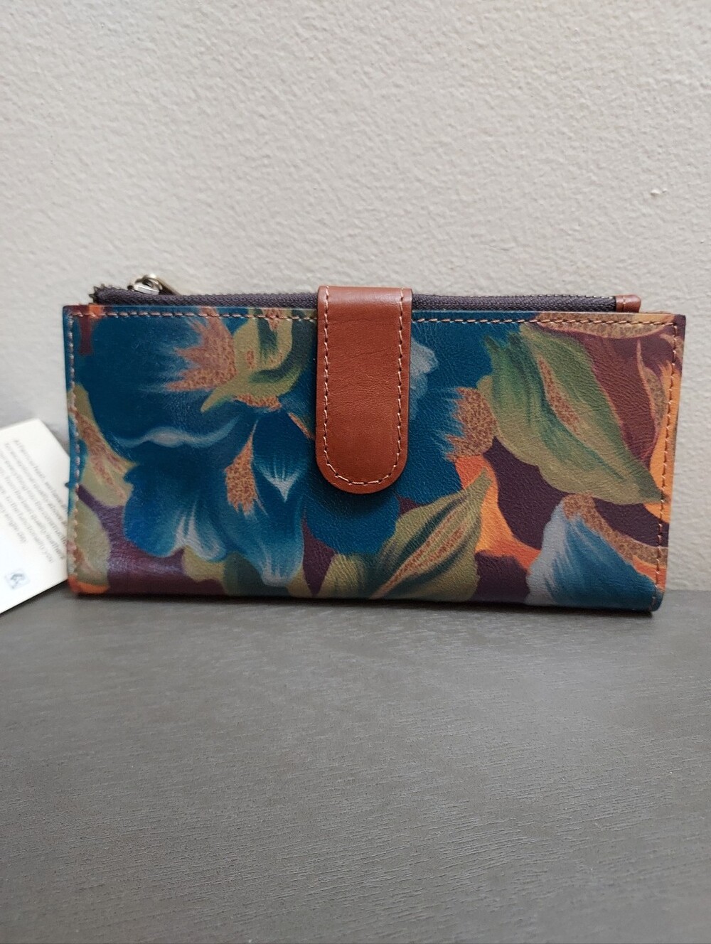 Patricia Nash Nazari Folding Leather Marigold.